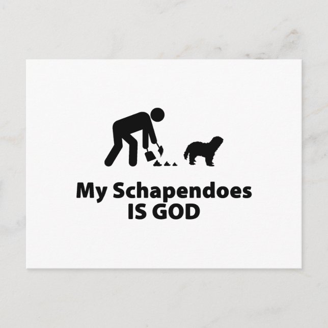 Schapendoes Postcard (Front)