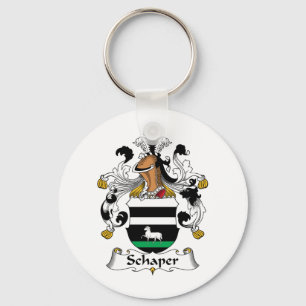 Schaper Family Crest Key Ring