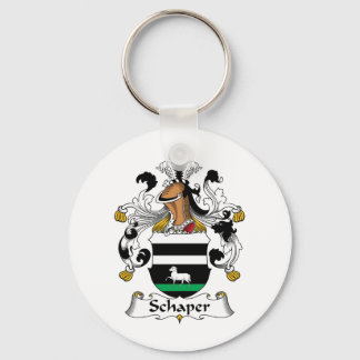 Schaper Family Crest Key Ring
