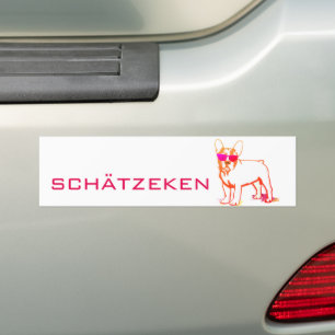 Schätzeken French Bulldog Fun Bumper Sticker