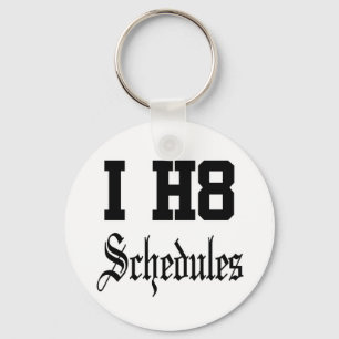schedules key ring