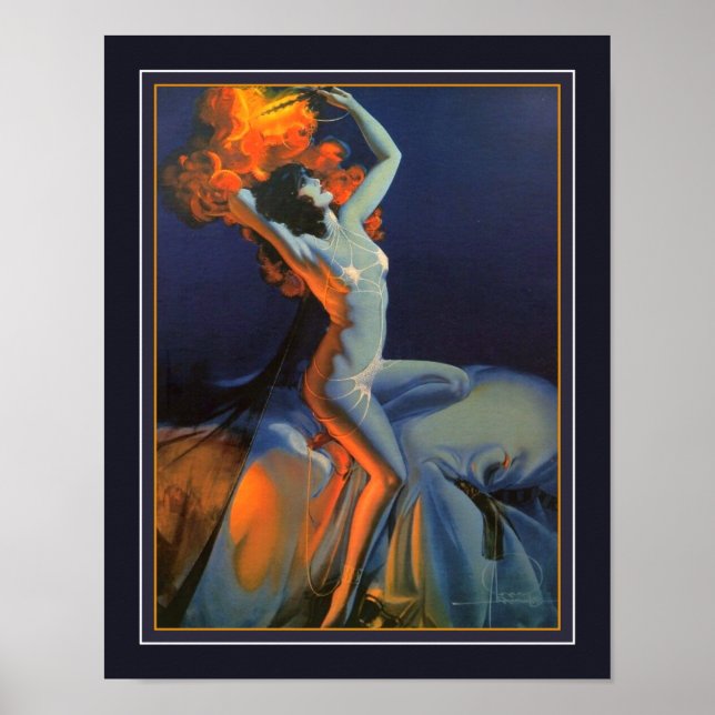 "Scheherazade" 1920 Art Deco Arabian Nights Poster (Front)