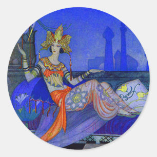 Scheherazade Classic Round Sticker