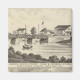 Schellinger Store and Ocean House Magnet