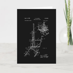 Schematic Of Ski Lift Chair  Card