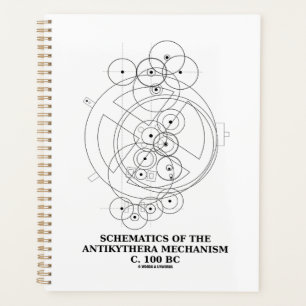 Schematics Of The Antikythera Mechanism (Diagram) Planner