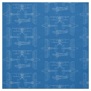 Scheme of vintage aeroplane fabric