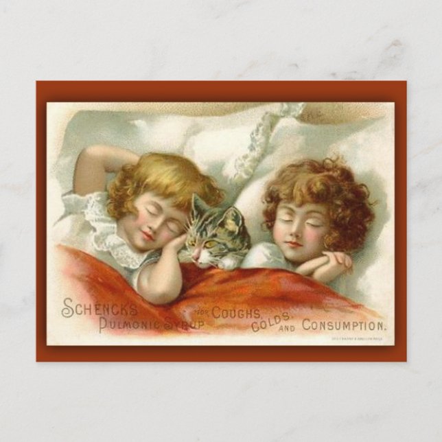 Schenck's Syrup Victorian Trade Card (Front)