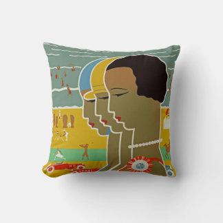 Scheveningen ~ The Hague on Sea, Holland Cushion