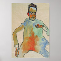 Schiele - The Cello Player 1910