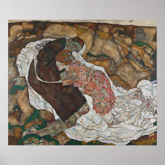 Schiele - Tod And Madchen Poster (Front)