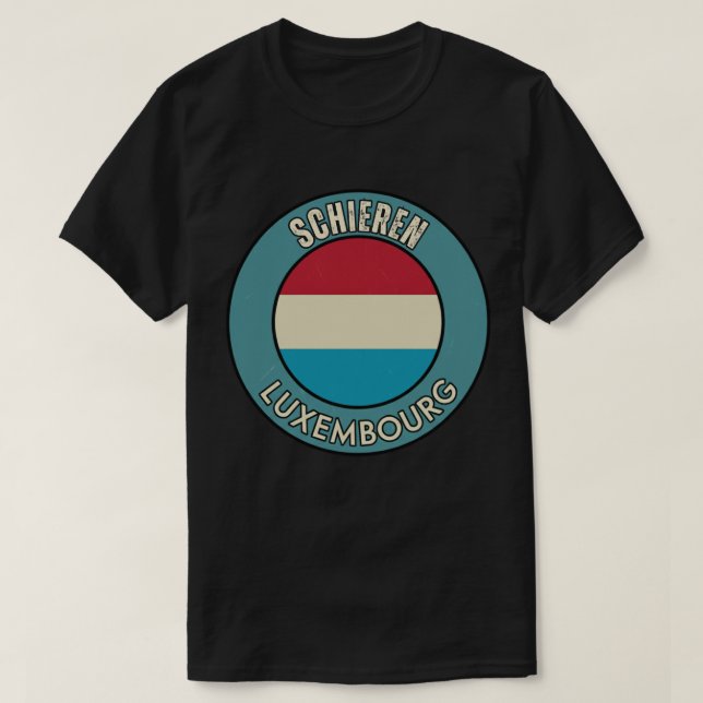 Schieren, Luxembourg T-Shirt (Design Front)