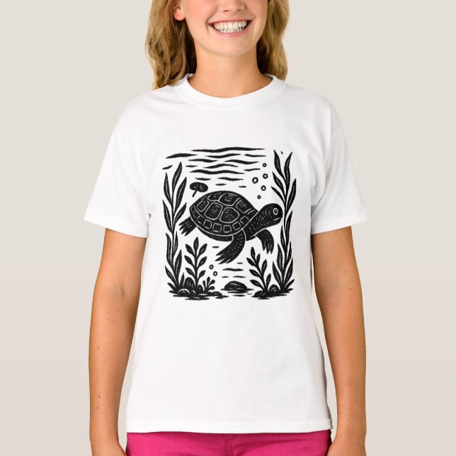 Schildkröte/Turtle T-Shirt (Front)