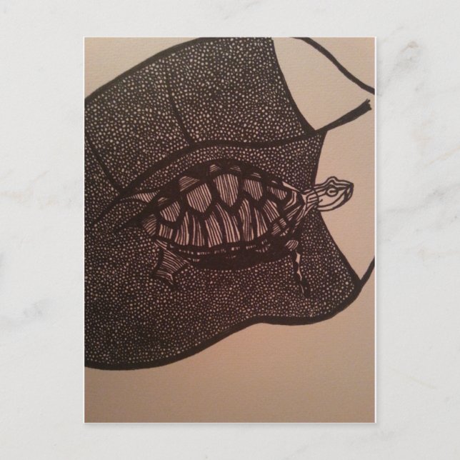 schildpad postcard (Front)