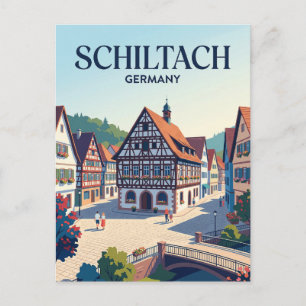 Schiltach Germany Postcard