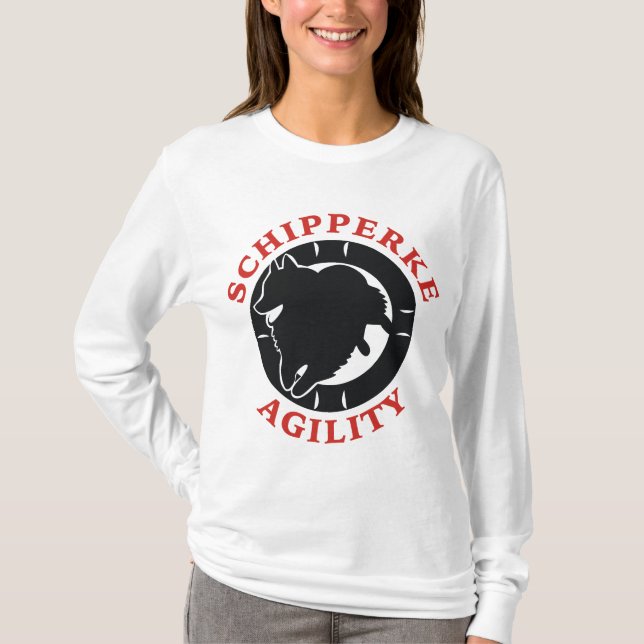 Schipperke Agility Love T-Shirt (Front)