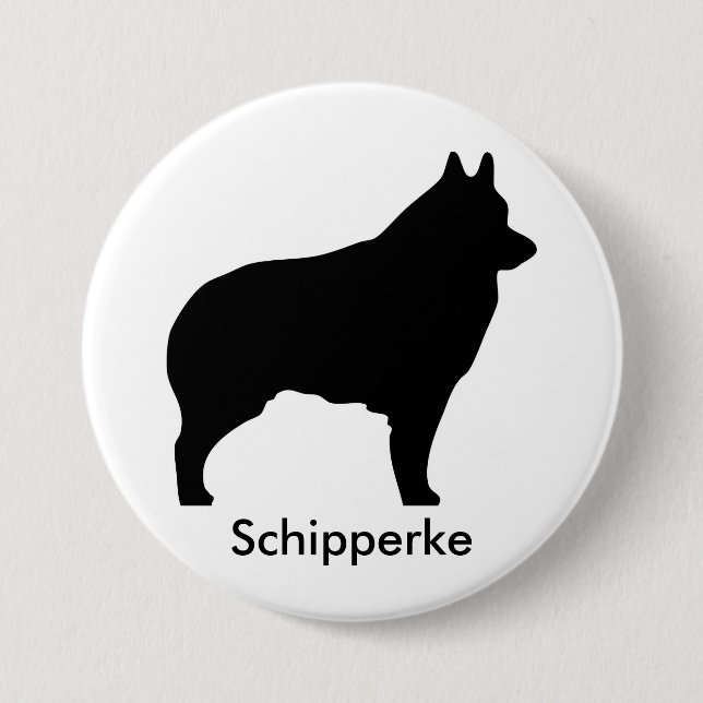 Schipperke Button (Front)