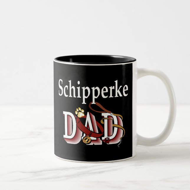 Schipperke Dad Mug (Right)