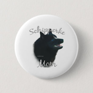 Schipperke Mum 2 6 Cm Round Badge