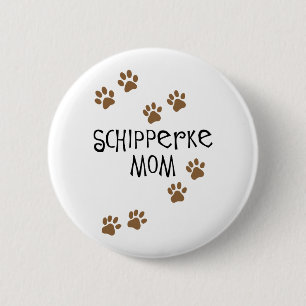 Schipperke Mum 6 Cm Round Badge
