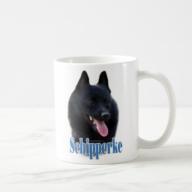 Schipperke Name Coffee Mug (Right)