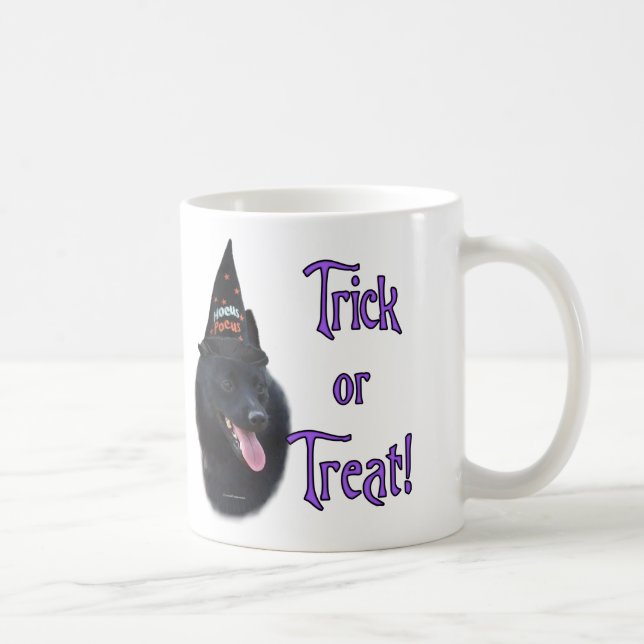 Schipperke Trick Coffee Mug (Right)