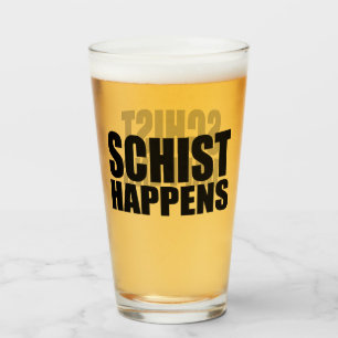 Schist Happens- Geology Glass