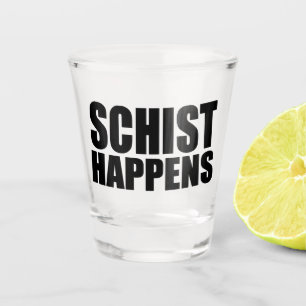 Schist Happens- Geology Shot Glass