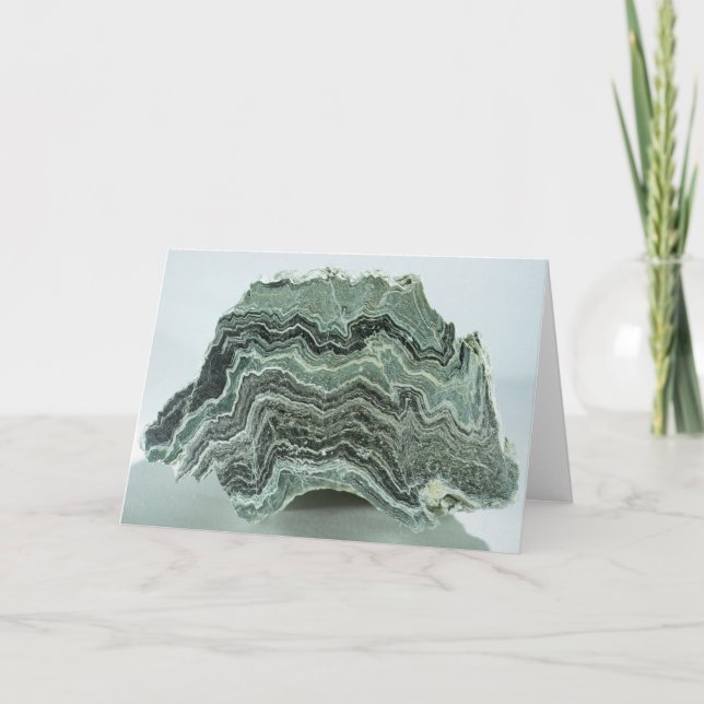 Schist rock card (Front)