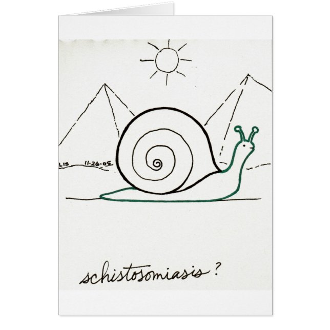 Schistosomiasis card (Front)