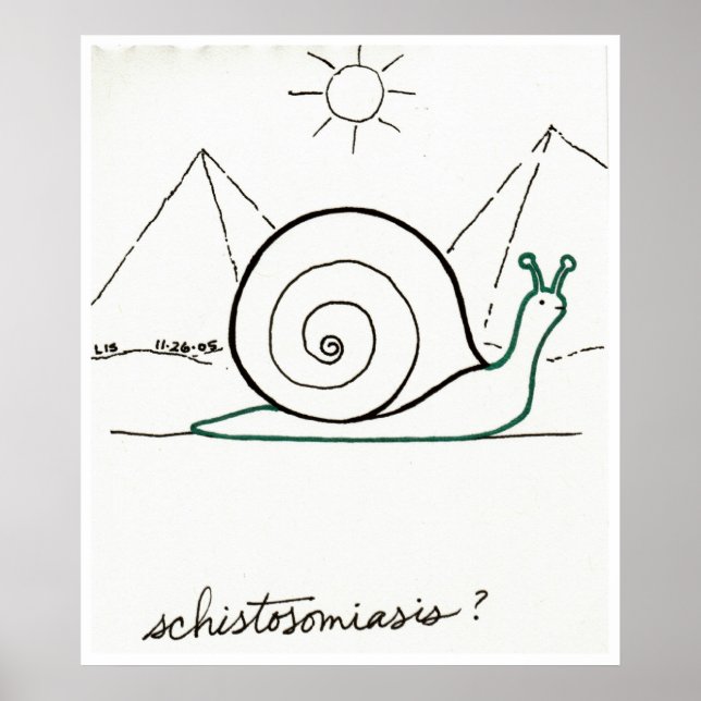 Schistosomiasis print (Front)