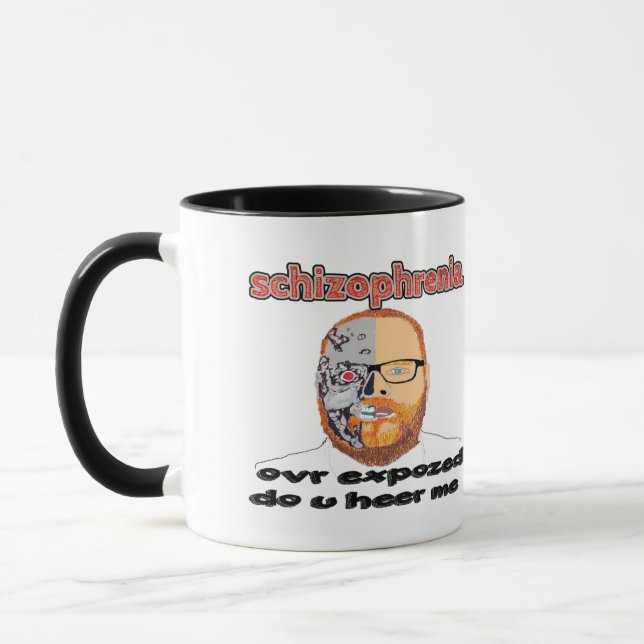 Schizophrenia Mug (Left)