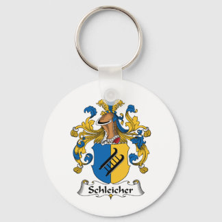 Schleicher Family Crest Key Ring