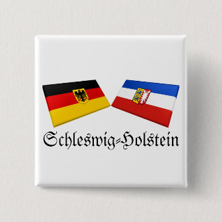 Schleswig-Holstein, Germany Flag Tiles 15 Cm Square Badge