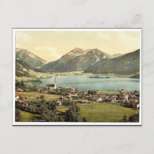 Schliersee, Bavaria, Germany classic Photochrom Postcard