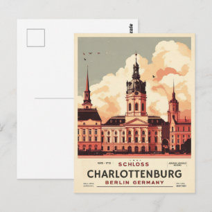 Schloss Charlottenburg - Charlottenburg Palace Postcard