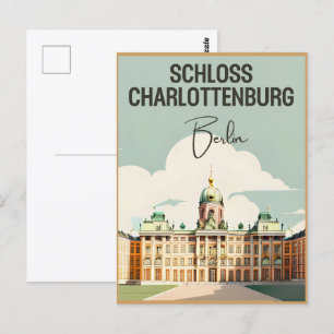 Schloss Charlottenburg - Charlottenburg Palace Postcard