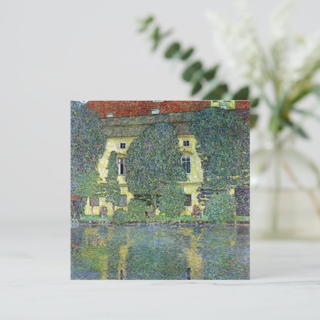 Schloss Kammer on the Attersee III By Gustav Klimt (Standing Front)