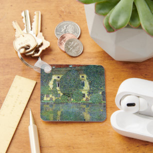 Schloss Kammer on the Attersee III By Gustav Klimt Key Ring
