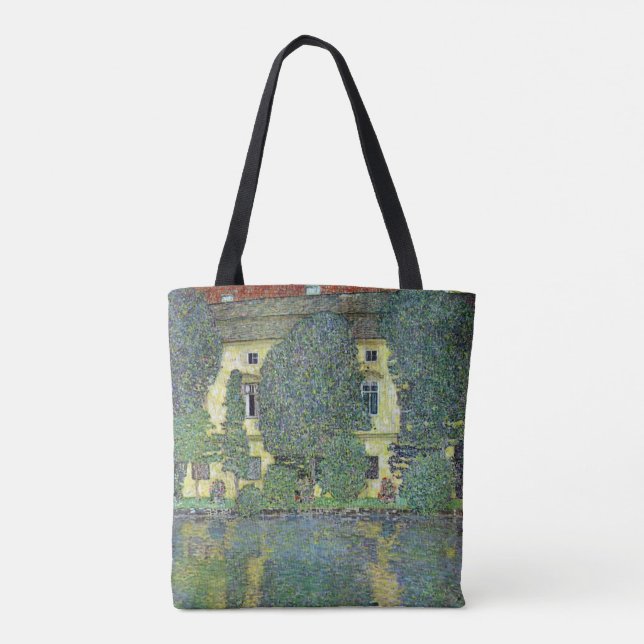 Schloss Kammer on the Attersee III By Gustav Klimt Tote Bag (Back)