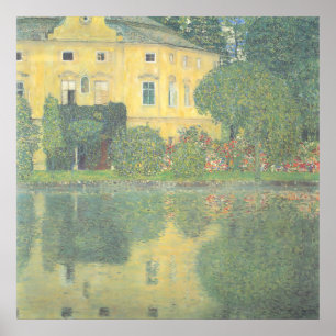 Schloss Kammer on the Attersee IV by Gustav Klimt Poster