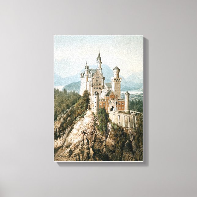 Schloss Neuschwanstein Castle  Canvas Print (Front)