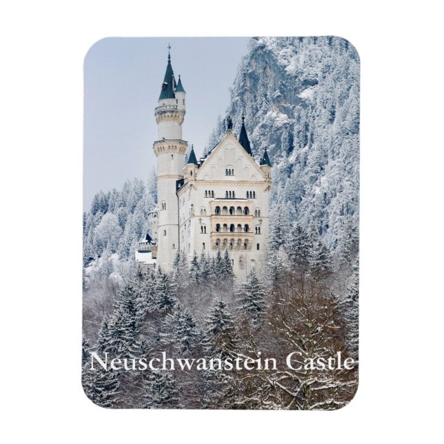 Schloss Neuschwanstein Magnet (Vertical)