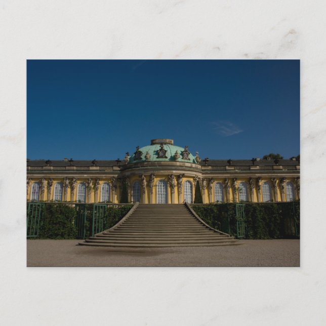 Schloss Sanssouci Postcard - Customised (Front)