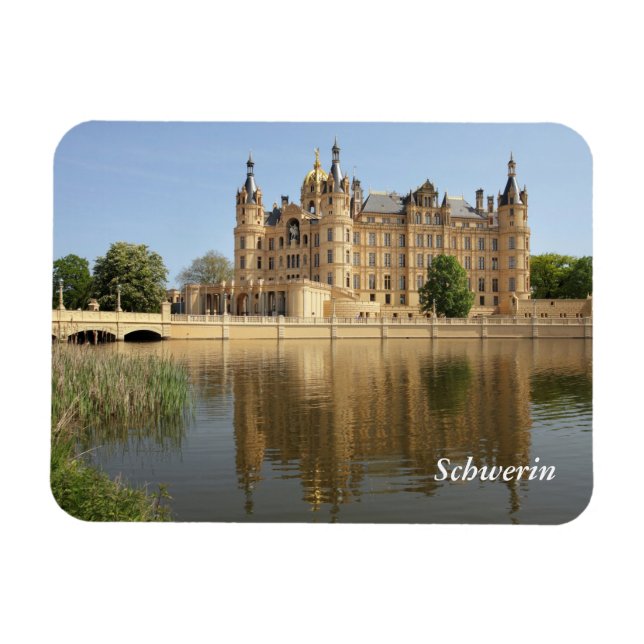Schloss Schwerin Magnet (Horizontal)