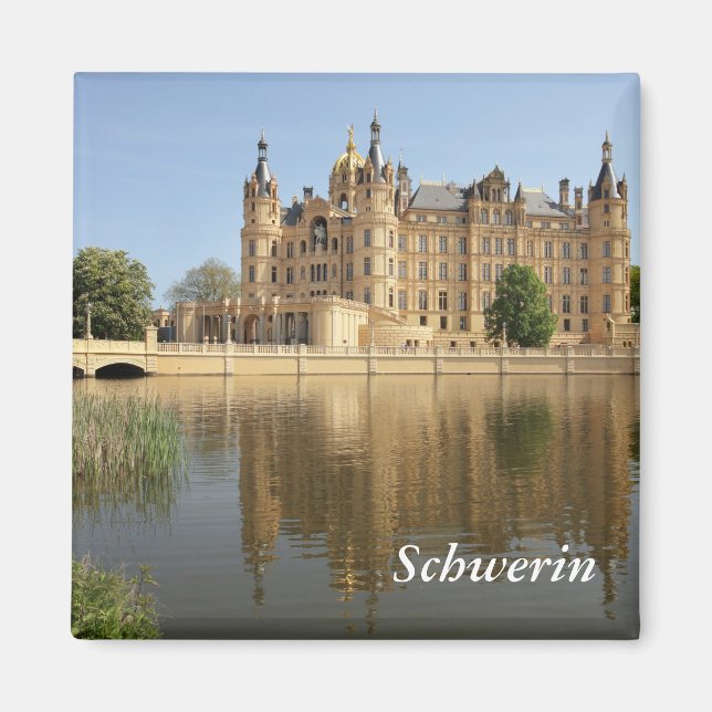 Schloss Schwerin Magnet (Front)