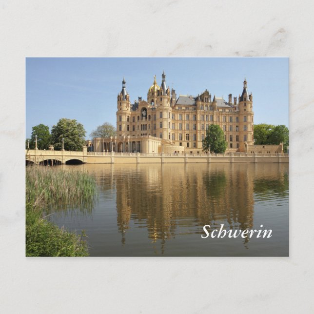 Schloss Schwerin Postcard (Front)