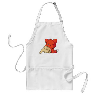 SCHLUP Fox Eating Rabbit Standard Apron