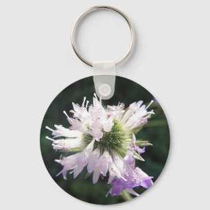 Schlüsselanhänger lila Wildblüte Key Ring