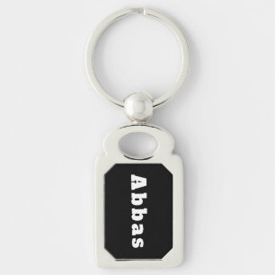 Schlüsselanhänger mit Namen Abbas Key Ring